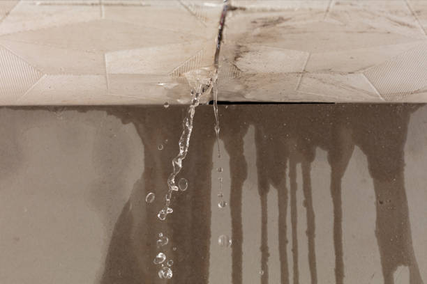 Professional Flood Damage Cleanup technician working in Ramsey, NJ